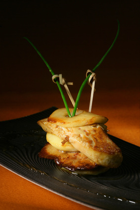 foie gras poele aux pommes